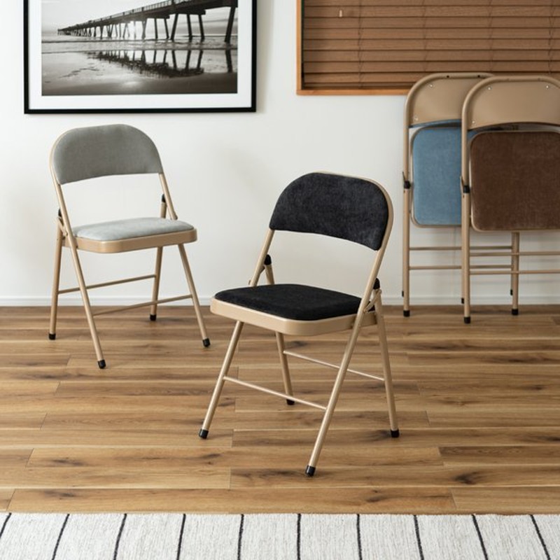 折りたたみチェア 折り畳みチェアー 折畳み 椅子 簡易 シンプル クッション 座面 背もたれ カジュアル おしゃれ かわいい コンパクト スリム 収納 省スペース 通販 Lineポイント最大0 5 Get Lineショッピング