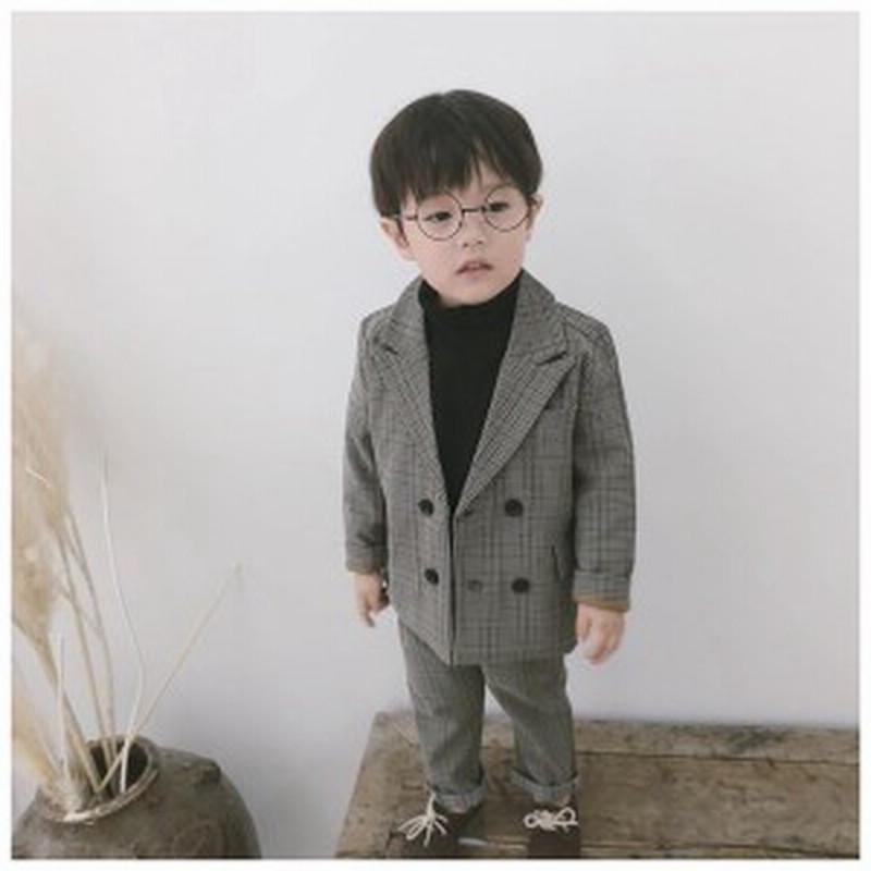 スーツセット上下セットツーピーススーツおしゃれかっこいい子供服キッズウェア男の子80cm90cm100cm110cm1c 通販 Lineポイント最大1 0 Get Lineショッピング