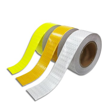 EZmakeit-D525 安全夜光警示反光貼膠帶橘黃色