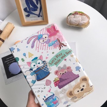 可愛卡通ipad air3保護套mini2皮套pro平板4迷妳5殼