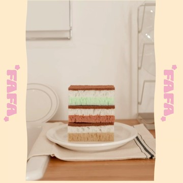 隔日到貨｜高密度雙面菜瓜布 廚房海綿洗碗布 百潔布 清潔海綿 限量現貨｜FAFA 發發家居 台灣