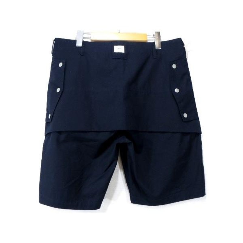 未使用 SASSAFRAS ササフラス SEED BOMB PANTS 1/2 SF-161113 ワークショーツ ショートパンツ ネイビー L  【中古】70003993 | LINEブランドカタログ