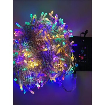 led太陽能小彩燈閃燈串燈24V低壓滿天星圣誕節日戶外防水櫥窗裝飾