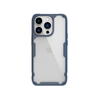 iPhone 14 Pro Max 殼 【穿山盾】iPhone14 Pro Max 6.7吋 氣囊減震耐刮手機保護殼 海藍色