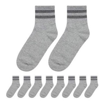 Izileg 男款單線襪子 10雙  250-270mm  灰色的