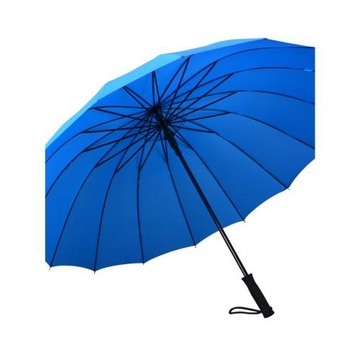 顧得超直桿大直柄雨傘純色商務迎賓晴雨傘16骨傘酒店公司廣告活動