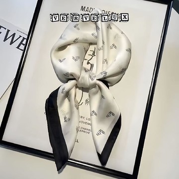 两件9.9折🔥臺灣出貨🔥可開發票✅絲巾70x70女小方巾韓版ins高級感領巾護頸小絲巾百搭披肩圍