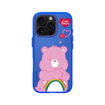 iPhone 16 Pro Clear 激光藍 - Care Bears - Cheer Bear