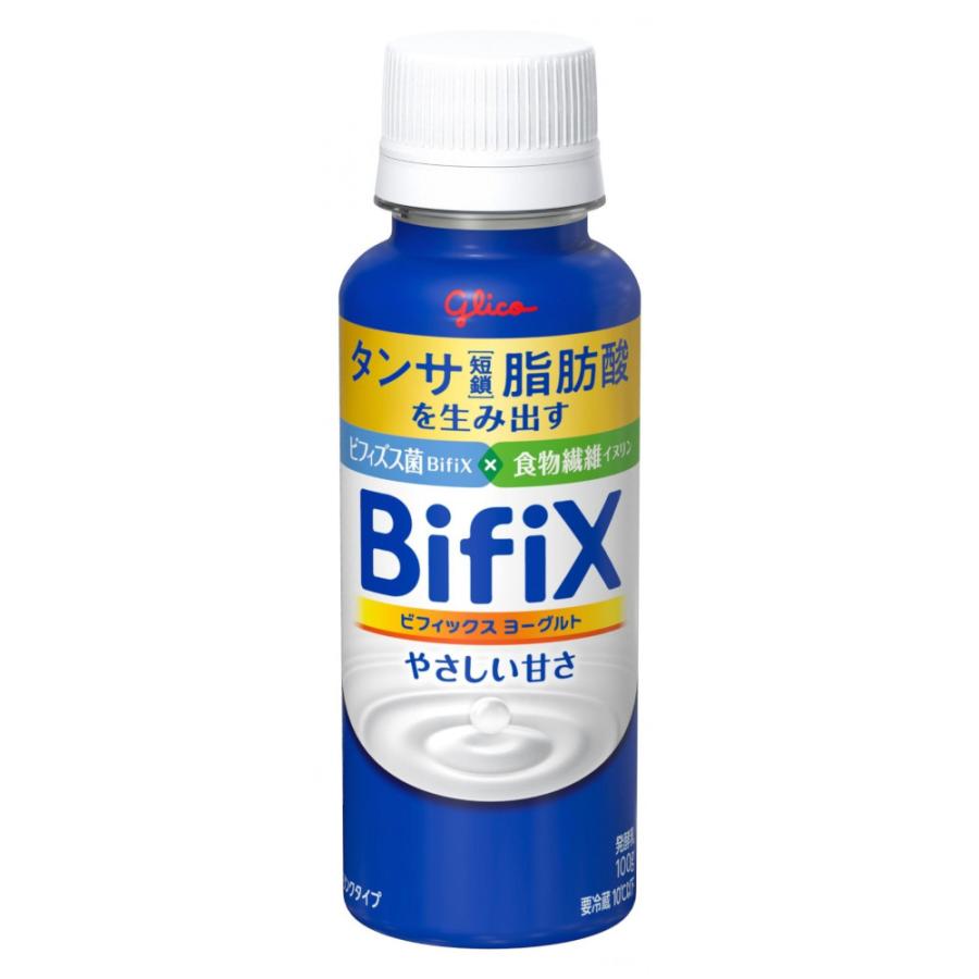 江崎グリコ BifiXヨーグルトドリンクタイプ やさしい甘さ 100g 12本