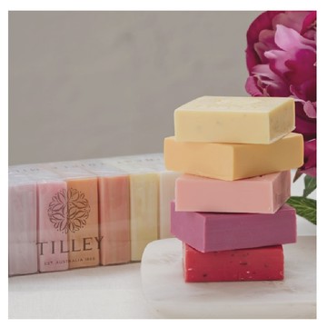 澳洲 Tilley皇家特莉 經典香皂 -100g - 大溪地素馨花經典香皂100g(兩入裝)