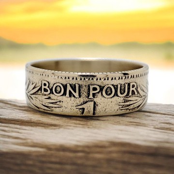 錢幣戒指 突尼西亞 突尼斯戒指 突尼西亞戒指 女款 突尼西亞第納爾戒指 錢幣戒指