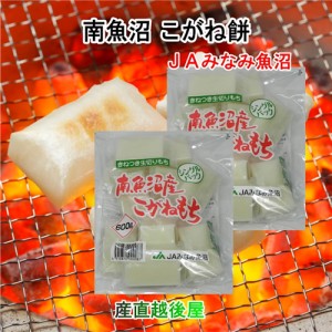  新潟県 南魚沼 JAみなみ魚沼農協 南魚沼産 こがね餅 600g 4パック 生切もちシングルパック