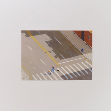 【藝術掛畫】Seula Yi |  Dog-Walker