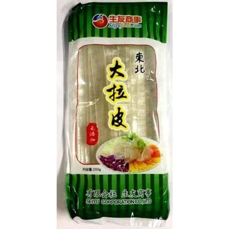 春雨 東北大拉皮 无添加 内容量200g ６点セット中華料理 人気商品・中華食材・中国物産