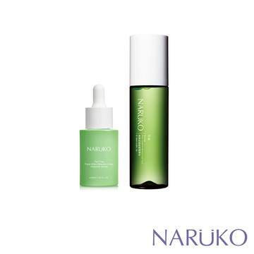 【NARUKO牛爾】茶樹三酸毛孔安瓶精華30ml+抗痘粉刺調理水150ml(毛孔/粉刺)