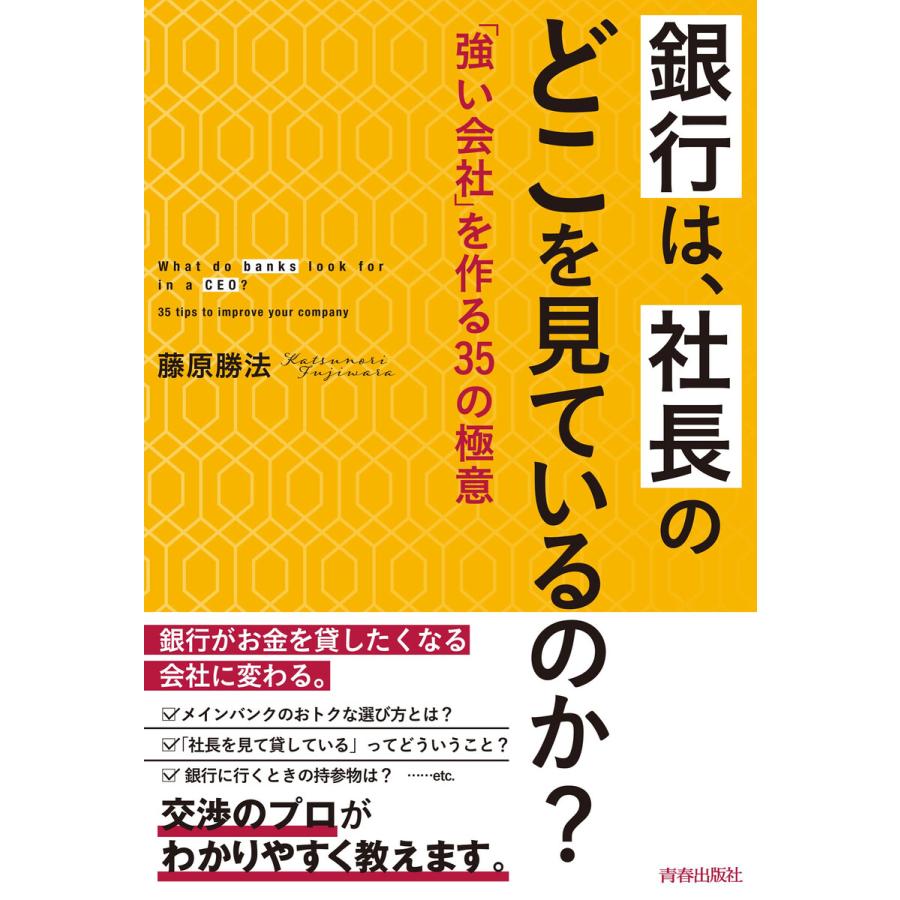 銀行は、社長のどこを見ているのか? 電子書籍版   著:藤原勝法