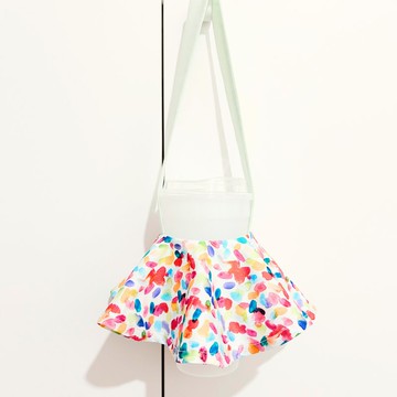 【Pinkoi 線下活動預購商品】台灣製手創多彩波點裙飲料杯帶