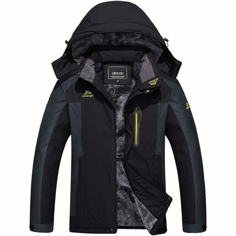 Kefitevd メンズ トップス 秋冬 ファッション アウター ランニング ジャケット 釣り グレーブラック 5xl Jp 2xl 通販 Lineポイント最大0 5 Get Lineショッピング