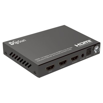 DigiSun 得揚 8K HDMI 2.1 一進二出分配器 音訊擷取器  單一顏色  1個
