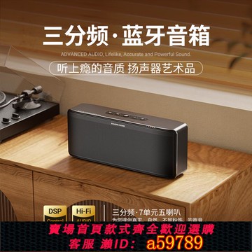 【全網低價 可打統編】【政府補貼15%】柏林之聲藍牙音箱家用客廳環繞無線 線音響低音炮