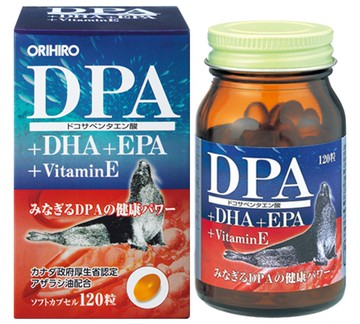 Orihiro DPA + EPA capsule 120 capsules