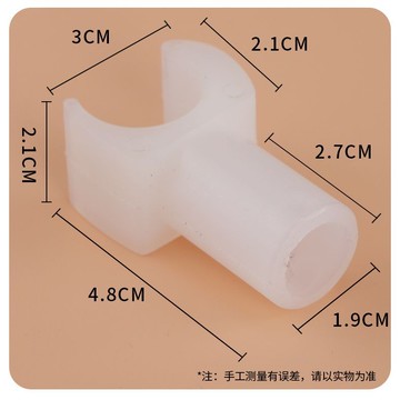 【暢銷款】 輪椅配件大全 輪椅塑膠支撐承托塊 長滑塊 短滑塊 輪椅管支撐塊件 品質保證