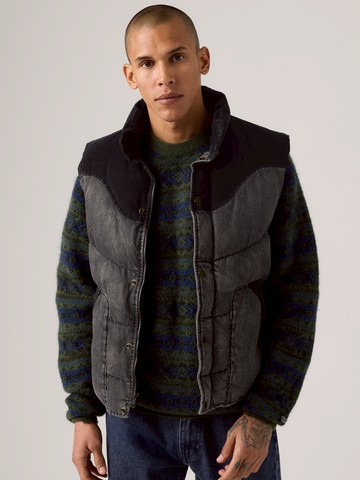 羽絨背心 /  西部牛仔造型 人氣新品