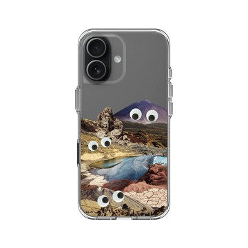 iPhone 17 Clear Case（相機按鈕） 透明 - LOOK！多看我一眼 LOOK! Nature Seeks Attention - 人在做 加納利群島在看