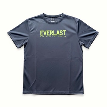 EVERLAST 短T 深灰 LOGO 吸排 短袖 圓領T 男 4321807710