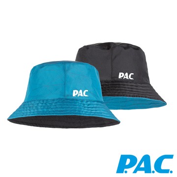 【PAC 德國】雙面口袋折疊漁夫帽 (PAC30441002 幾何藍綠/黑/輕量/抗UV/雙面使用)-多尺寸可選_廠商直送