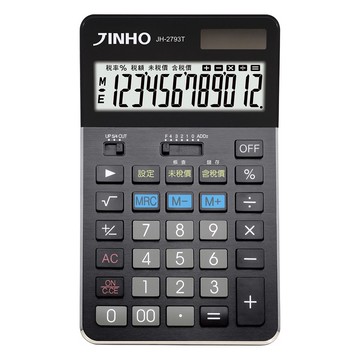 JINHO 12位稅率計算機【九乘九購物網】