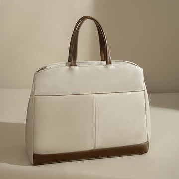 大容量15寸16寸筆記本電腦包新款防手提斜挎公文包帆布託特包