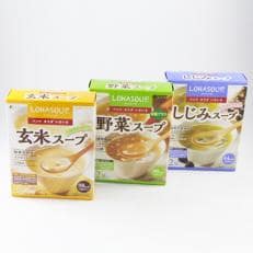  ロハスープセット　玄米、野菜、しじみスープ