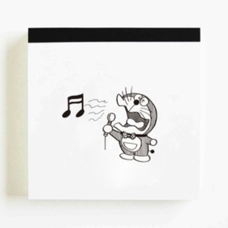 ドラえもん メモ帳 スクエア メモ Singing プチギフト アニメキャラクター グッズ メール便可 通販 Lineポイント最大1 0 Get Lineショッピング