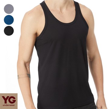 【YG】艾草親膚速乾背心-黑