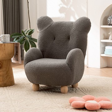 台灣公司貨 兒童沙發 免運 兒童房小熊沙發椅子幼兒園可愛寶寶單人沙發卡通閱讀座椅攝影道具 快速發貨