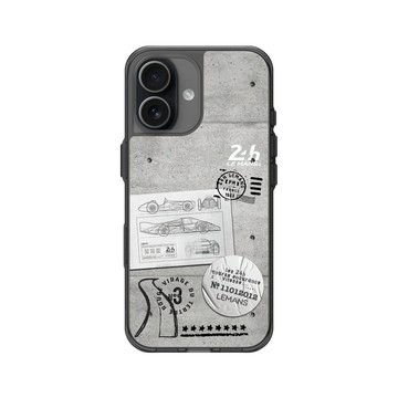 iPhone 17 Clear (相機按鈕) 酷墨灰 - 24 Hours of Le Mans - 24H - Vintage