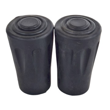 DIBOTE 迪伯特 登山杖專用配件 止滑杖頭 15g*2 黑色 2入  31 x 25mm  1組