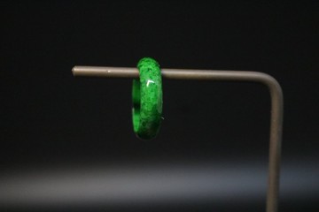 綠松石素圈戒指天然圓環戒指禮盒裝