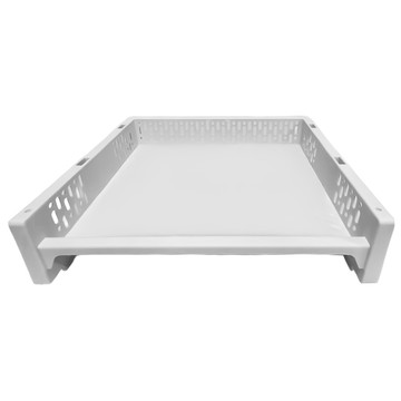 KEYWAY 聯府 可立式開放架 淺型 42 x 33 x 11.1cm  白色  1個