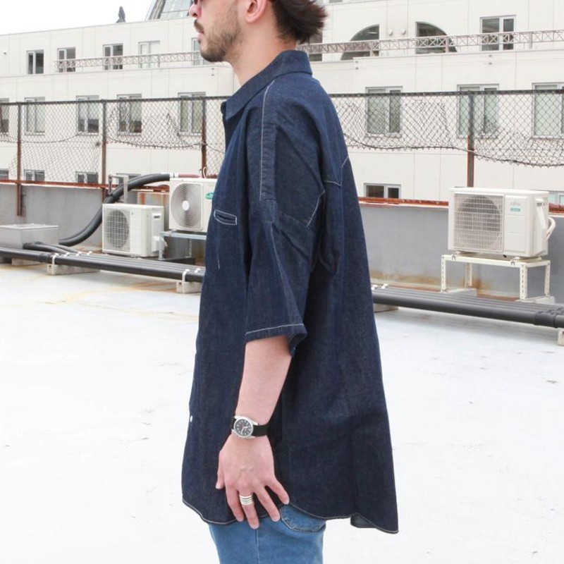 トップス NATAL DESIGN RANDY BIG SHIRTS DENIM NATAL DESIGN（ネイタルデザイン）の「RANDY BIG SHIRTS DENIM