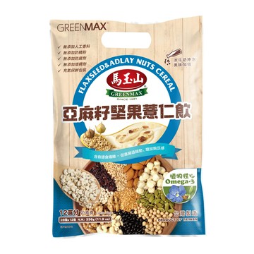 馬玉山-亞麻籽堅果薏仁飲(12入)
