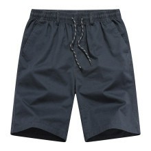 春夏季短褲 白色純色短褲男工作短褲