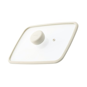 MODORI 棉花糖系列方形平底鍋蓋  29.5cm  1個