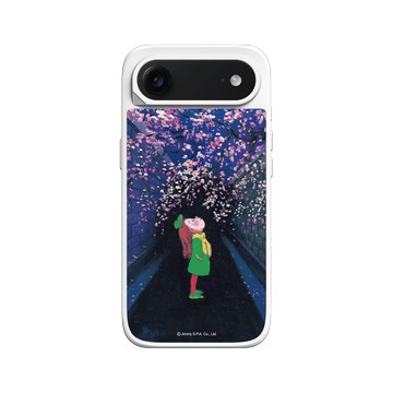 iPhone Air SolidX 白 - 幾米 Jimmy Liao - 幸運遇見你-遇見花開