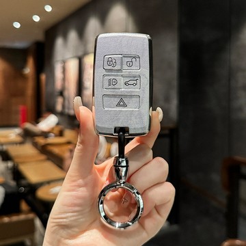路虎 Land Rover 鑰匙圈 鑰匙套 Evoque Velar Defender 大理石紋 TPU 汽車鑰匙保護殼