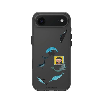 iPhone Air Clear (相機按鈕) 酷墨灰 - 幾米 Jimmy Liao - 星空-心中的女孩