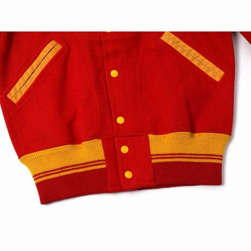 1950's USMC WARM UP ATHLETIC JACKET アワードジャケット スタジアム