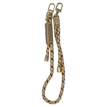 OVERDIGI 6mm 快拆手腕繩 - 焦糖棕 長度可調 20-35cm  1條