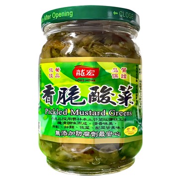 龍宏 香脆酸菜  370g  1罐